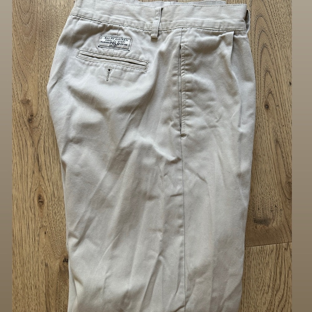 Boys size 18 khaki pants